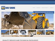 Tablet Screenshot of gulfshoreservices.com